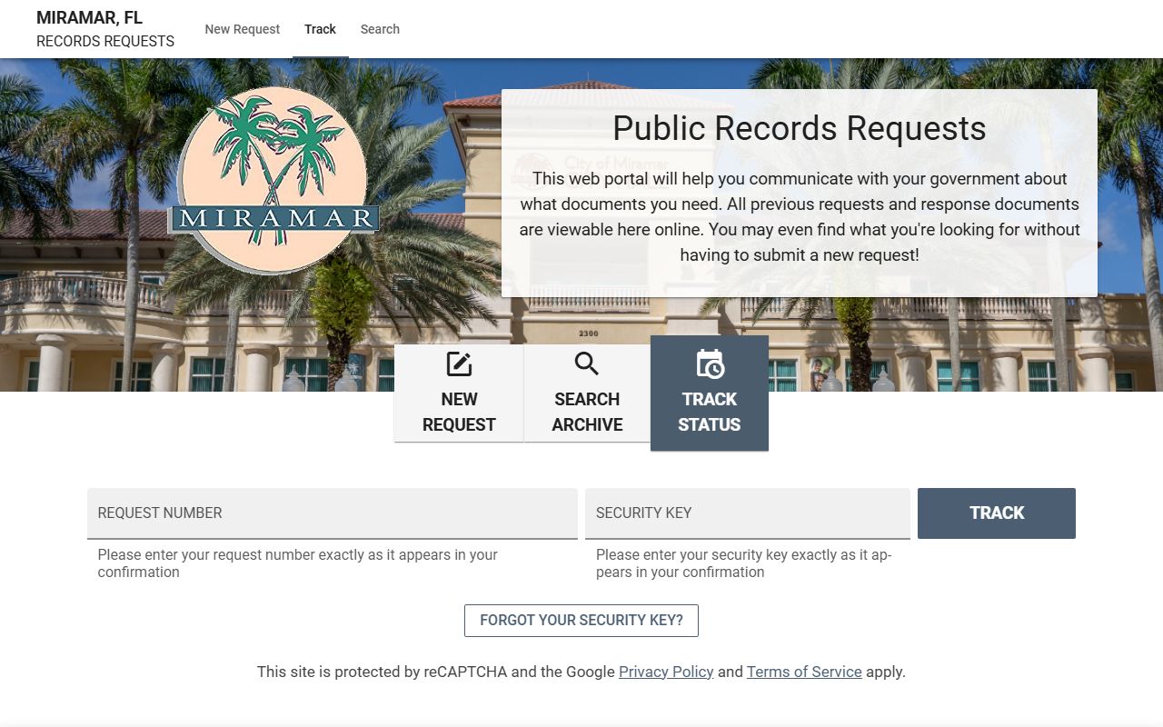 Miramar residents directory records portal